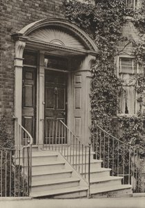Puerta, High Street, Lewes, Sussex de William Galsworthy Davie