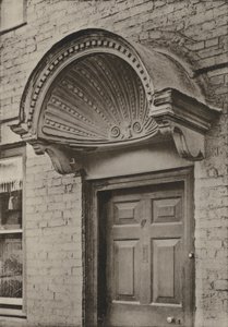 Puerta, Ledbury, Herefordshire (foto en b/n) de William Galsworthy Davie