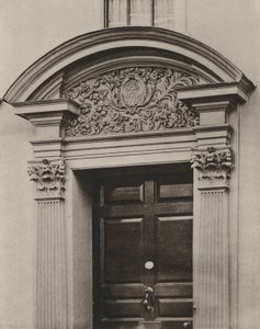 Puerta, Pudding Lane, Maidstone, Kent (foto en b/n) de William Galsworthy Davie