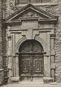 Puerta, Iglesia de Santa Elena, Londres de William Galsworthy Davie