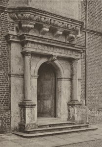 Puerta, El Ala Sur, Cobham Hall de William Galsworthy Davie