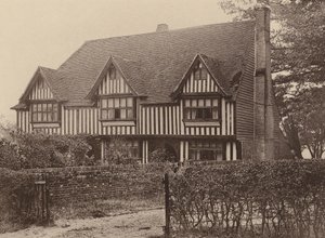 Hawkhurst Place, Highgate, Kent (foto en blanco y negro) de William Galsworthy Davie