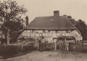 Cerca de Fittleworth, West Sussex (foto en blanco y negro) de William Galsworthy Davie