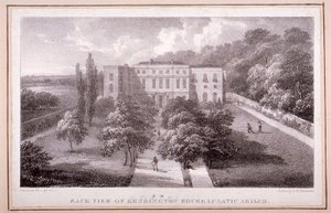 Vista del Asilo de Lunáticos de Kensington House, c.1830 de William Gauci