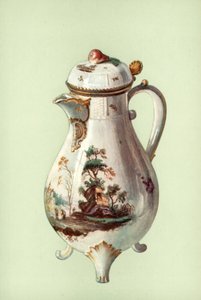 Cafetera, Ludwigsburg (litografía en color) de William Gibb