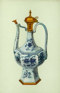 Jarra, Período de Wan Li, China, con Montura de Augsburgo de William Gibb