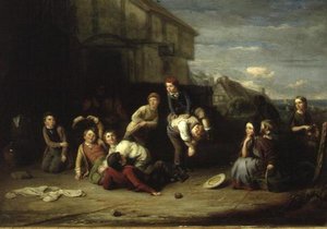 Salta la rana, c.1852 de William Gill