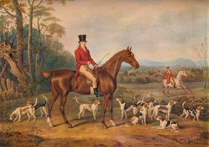 John Mytton, Esq., Halston, Salop, siglo XIX de William Giller