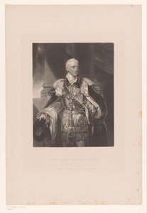 Retrato de Philip Yorke, vestido como Caballero de la Orden de la Jarretera de William Giller