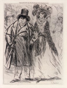 Sr. y Sra. Mollet de William Glackens
