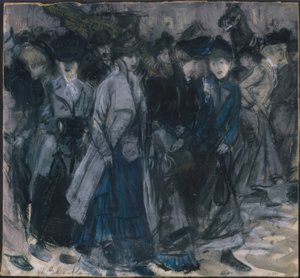 Chicas de tienda de William Glackens
