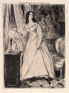 Sí, buena mamá, sí... voy a encerrar tu cuchara de plata de William Glackens