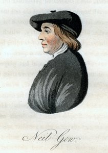 Neil Gow, violinista escocés, 1800