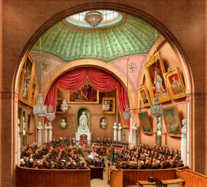 Sala del Consejo, Guildhall, Ciudad de Londres, 1886 de William Griggs
