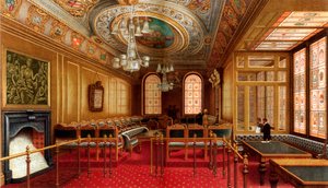 La Sala del Tribunal de los Concejales, Guildhall, Ciudad de Londres, 1886 de William Griggs