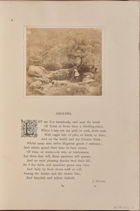 [Un niño con una caña de pescar y una nasca, Inglaterra] de William Grundy