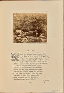 [Un niño con una caña de pescar y una nasca, Inglaterra] de William Grundy