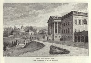 Casa Pior Park en Bath de William Grylls Addison