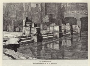 El Baño Romano en Bath de William Grylls Addison