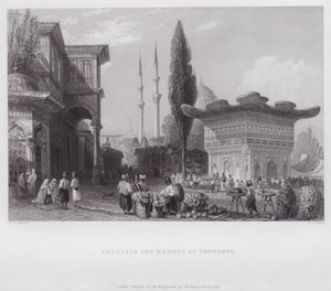 Fuente y Mercado en Tophanne de William H. Bartlett