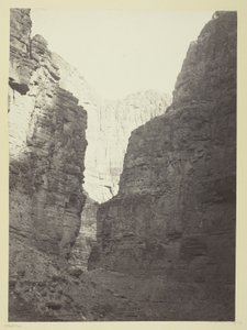 Muros de caliza Kanab Wash, río Colorado de William H. Bell