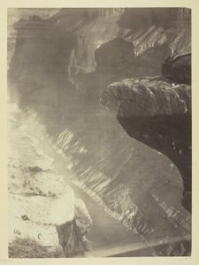 Mirando al sur hacia el Gran Cañón, Río Colorado, Cruce de Sheavwitz de William H. Bell