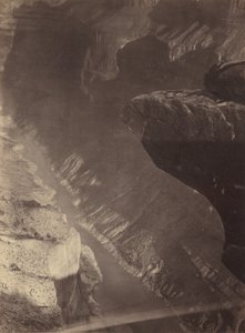 Mirando al sur en el Gran Cañón, Río Colorado, Cruce Sheavwitz de William H. Bell