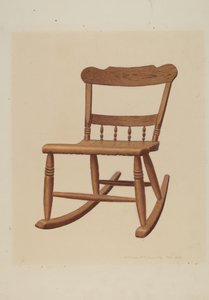 Mecedora infantil, c. 1939 de William H Edwards