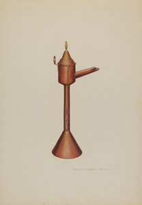Lámpara de Aceite de Ballena, c. 1938