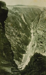 Los cañones de Colorado de William H. Jackson