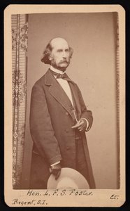Retrato de LaFayette Sabine Foster 1806-1880, entre 1871 y 1880 de William H Jennings