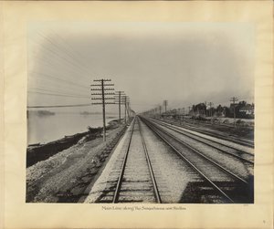 Main Line a lo largo del Susquehanna cerca de Steelton