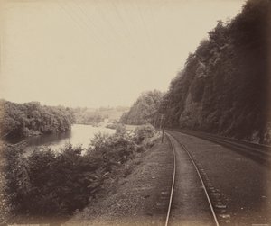 Curva de Rockdale, en el Lehigh de William H. Rau