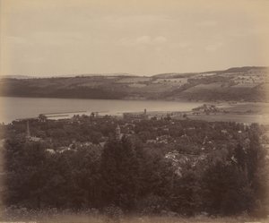 Lago Seneca y Watkins de William H. Rau