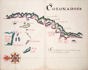 Coronadoes, costa sudamericana del Pacífico de William Hack