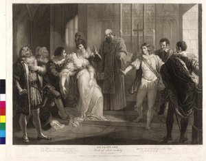 Diseño de producción William Shakespeare: Mucho ruido y pocas nueces de William Hamilton