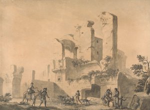 Ruinas de Roma de William Hamilton