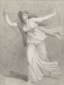 La dramaturga Sarah Siddons en el papel de Eufrasia de William Hamilton