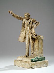 Maqueta para la estatua de William Ewart Gladstone en el Strand, Londres, c.1905