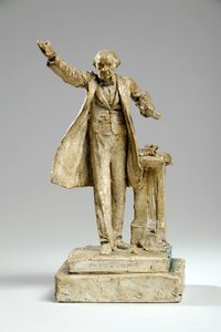 Maqueta para la estatua de William Ewart Gladstone en el Strand, Londres, c.1905 de William Hamo Thornycroft
