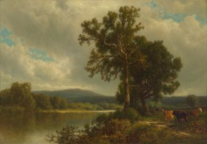 Escena en Napanoch, 1883 de William Hart