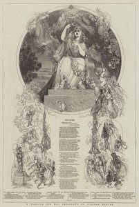 Una Guirnalda para el Día de Mayo de William Harvey