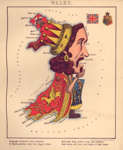 Geographical fun - being humourous outlines of various countries, with an introduction and descriptive lines LOC 84675540-8 de William Harvey