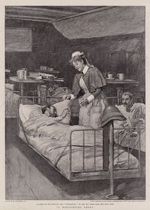 Un ángel ministrante de William Hatherell