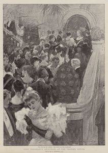 Recepción de Lady Salisbury en el Ministerio de Asuntos Exteriores de William Hatherell