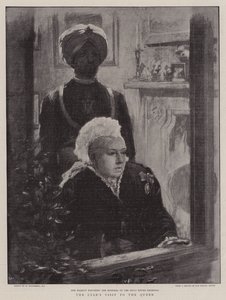 La visita del zar a la reina
