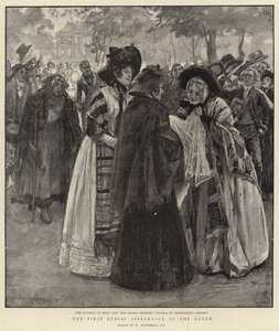 La Primera Aparición Pública de la Reina