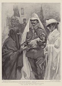 El Kaiser en Tierra Santa de William Hatherell