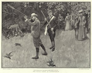 La fiesta real en Sandringham de William Hatherell