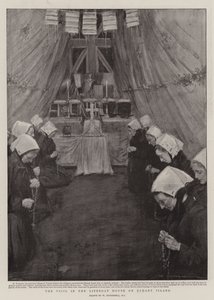 La vigilia en la casa del bote salvavidas en la isla de Ushant de William Hatherell